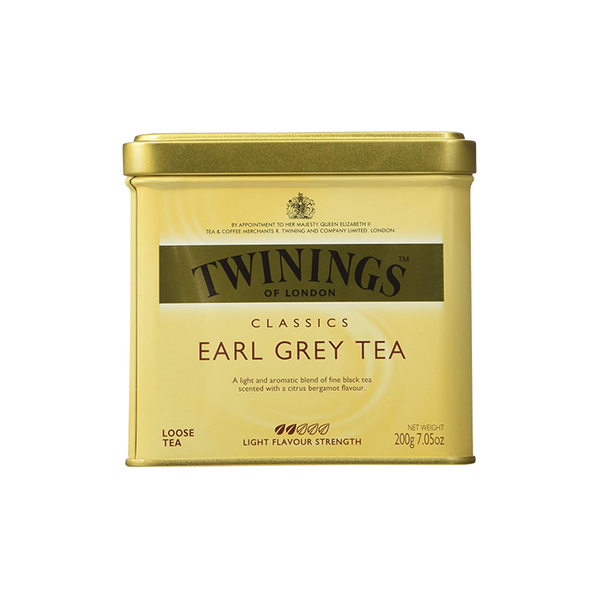 Earl Grey Loose Tea 6/200g tin, case