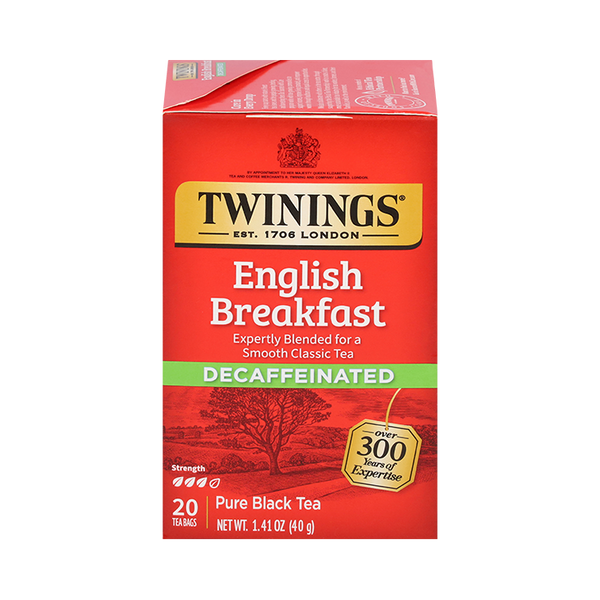 English Breakfast Decaf 6/20ct, case