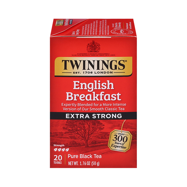 English Breakfast Extra Strong 6/20ct, case