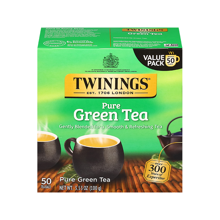 Green Tea 6/50ct, case – Twinings North America B2B