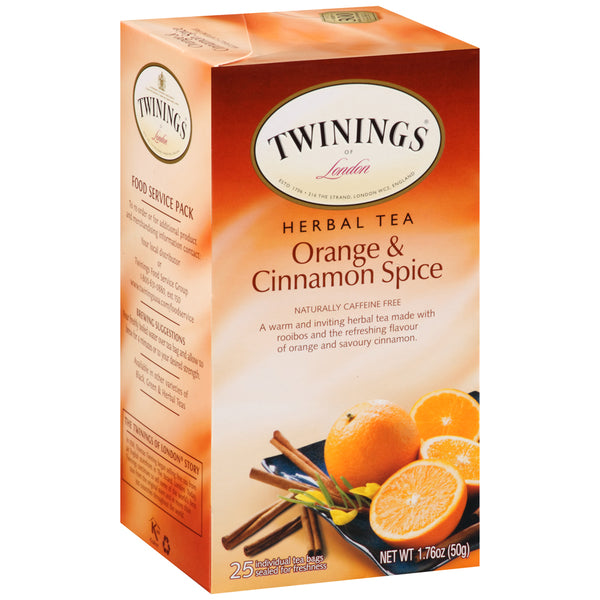 Orange & Cinnamon Spice 6/25ct, case